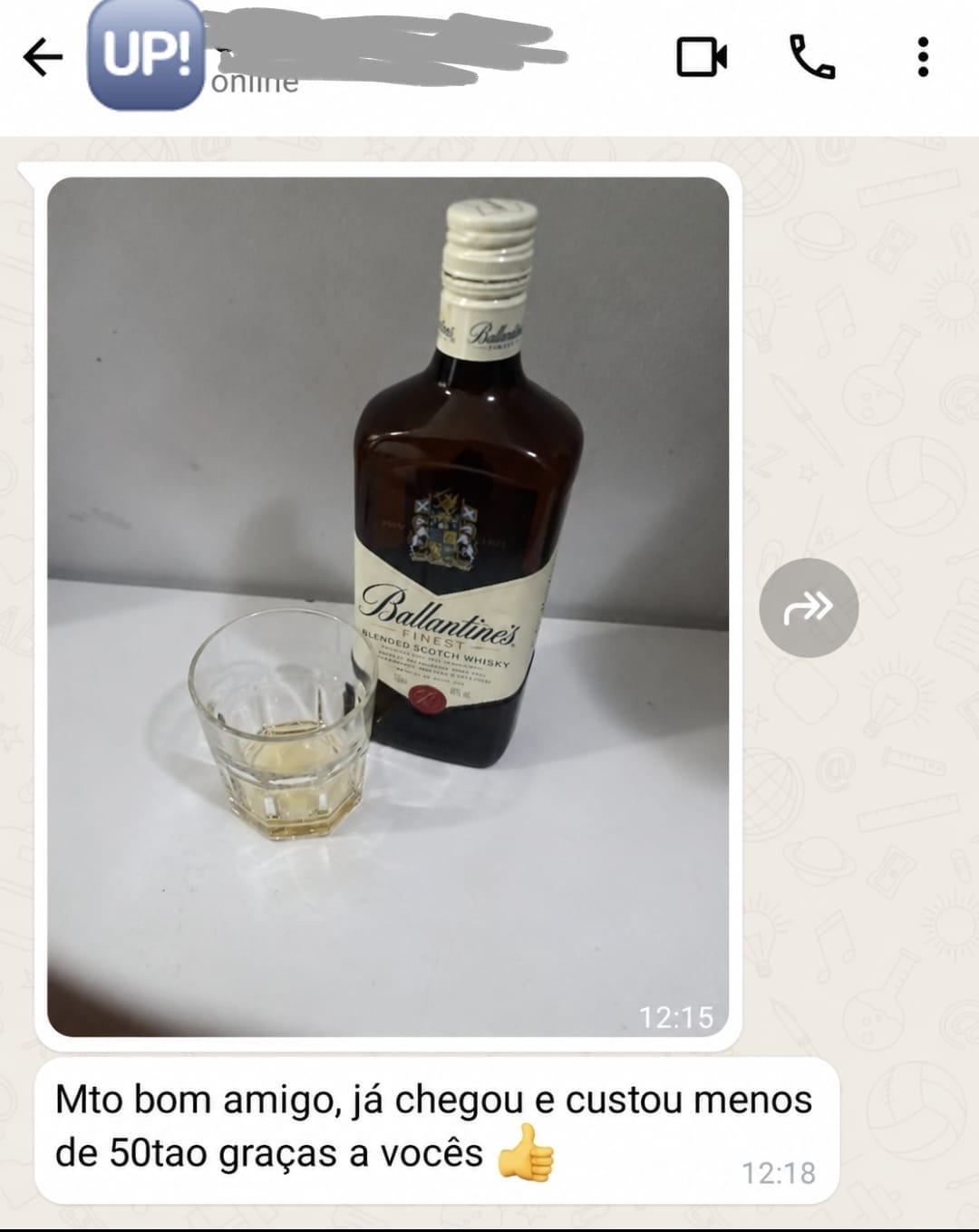 Depoimento: a compra já chegou e custou menos de cinquenta reais graças a vocês.